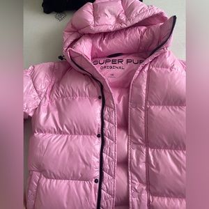 Beautiful bubble gum pink Super puff